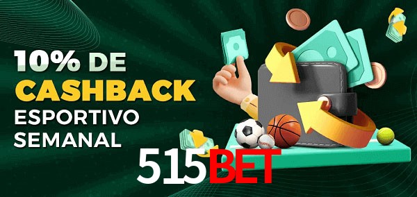 10% de bônus de cashback na 515bet